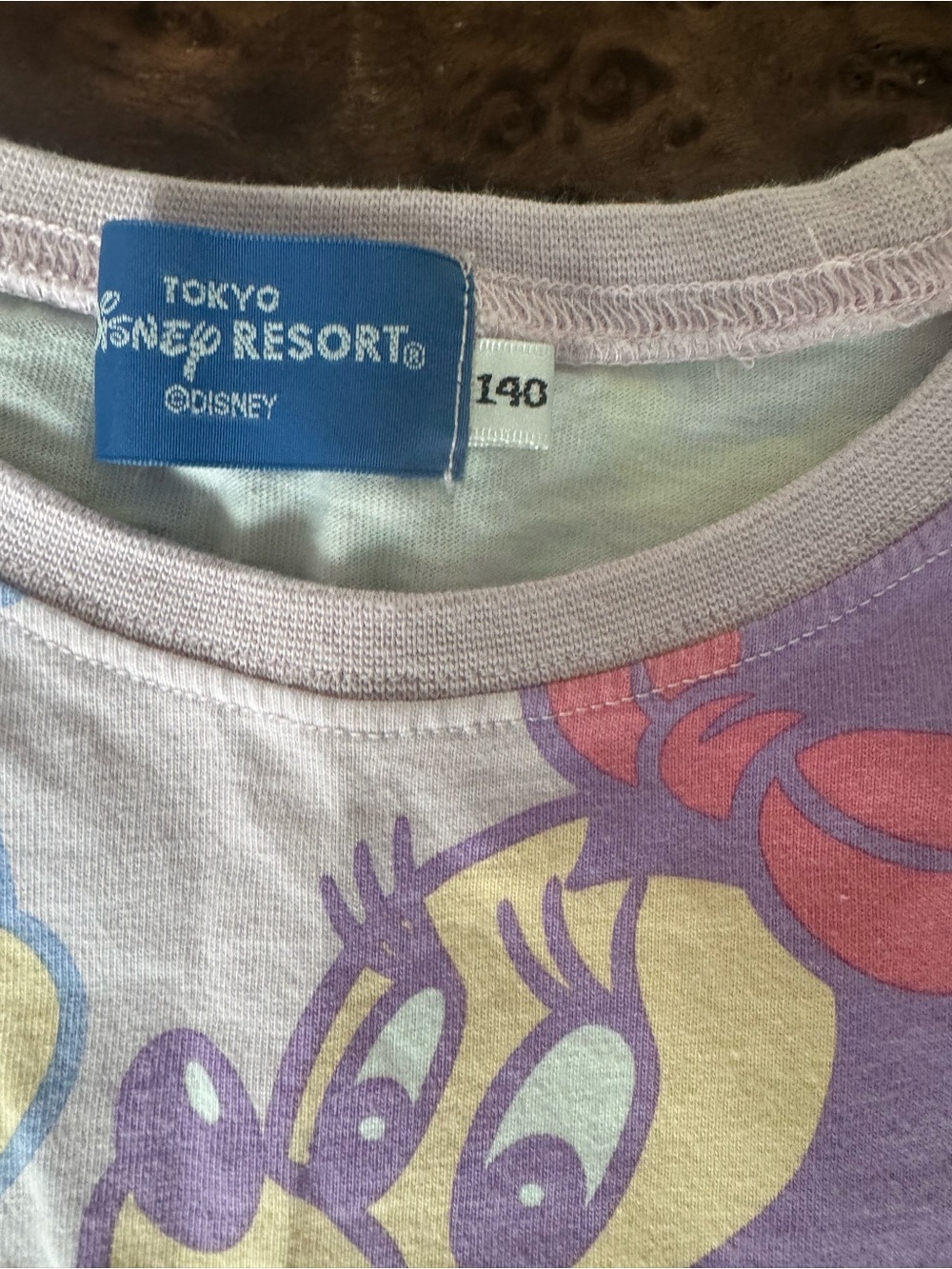 Tokyo Resort Disney Girls' Purple Tweety Graphic Tee - Picture 1 of 2